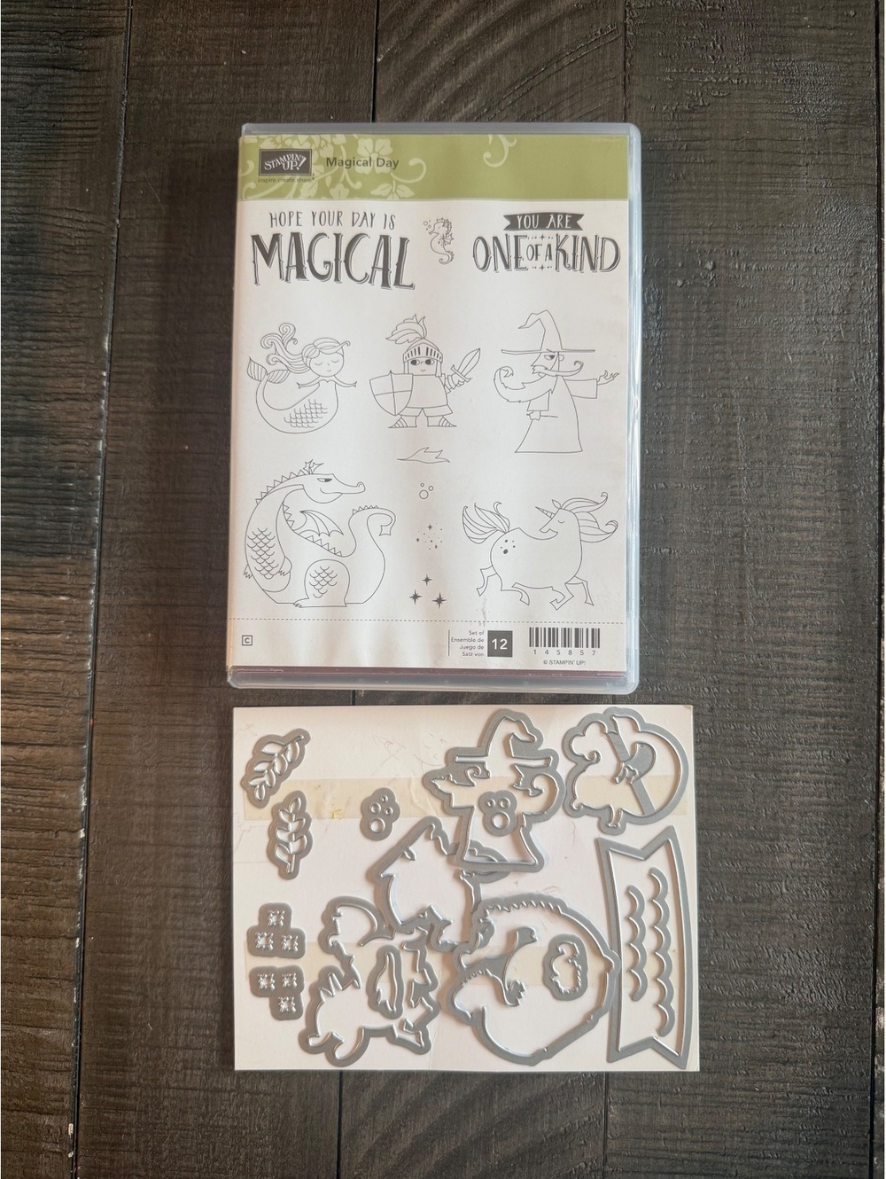 Stampin’ Up Magical Day stamp set with die cuts